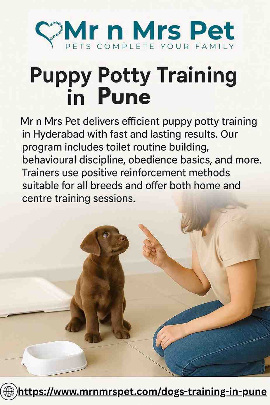 Puppy Potty Training in Pune